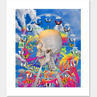 Fairground Skull Posters and Art